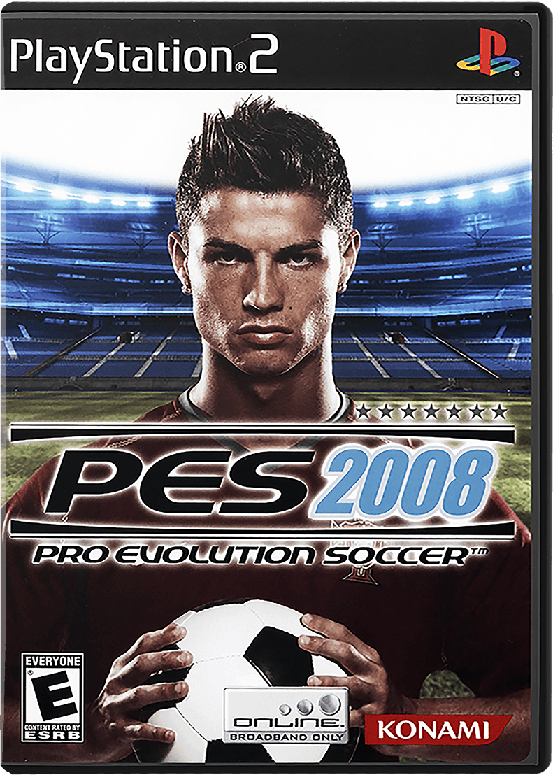Pro Evolution Soccer 2008 box art for Playstation 2